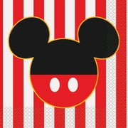 Multicolor Mickey Mouse Paper Luncheon Napkins, 6.5in, 16ct
